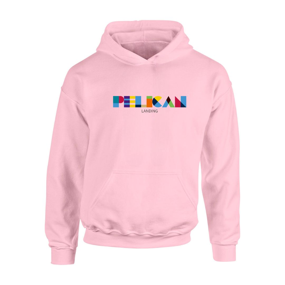 Pelican Landing Hoodie (Text Logo Front) - Unisex