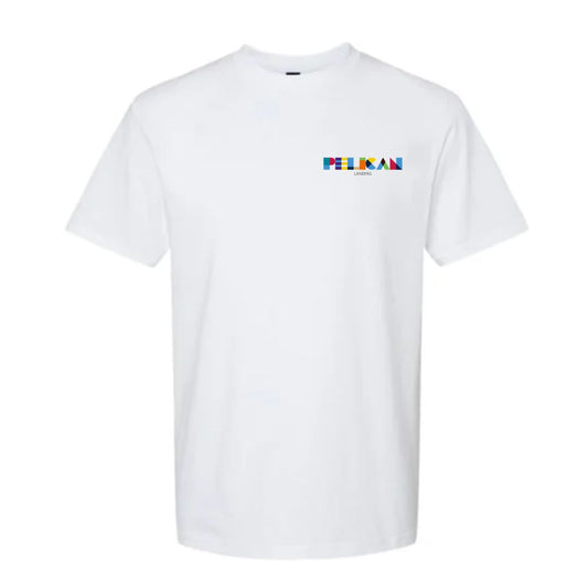 Pelican Landing T-Shirt (Text Logo / Front Only) - Men