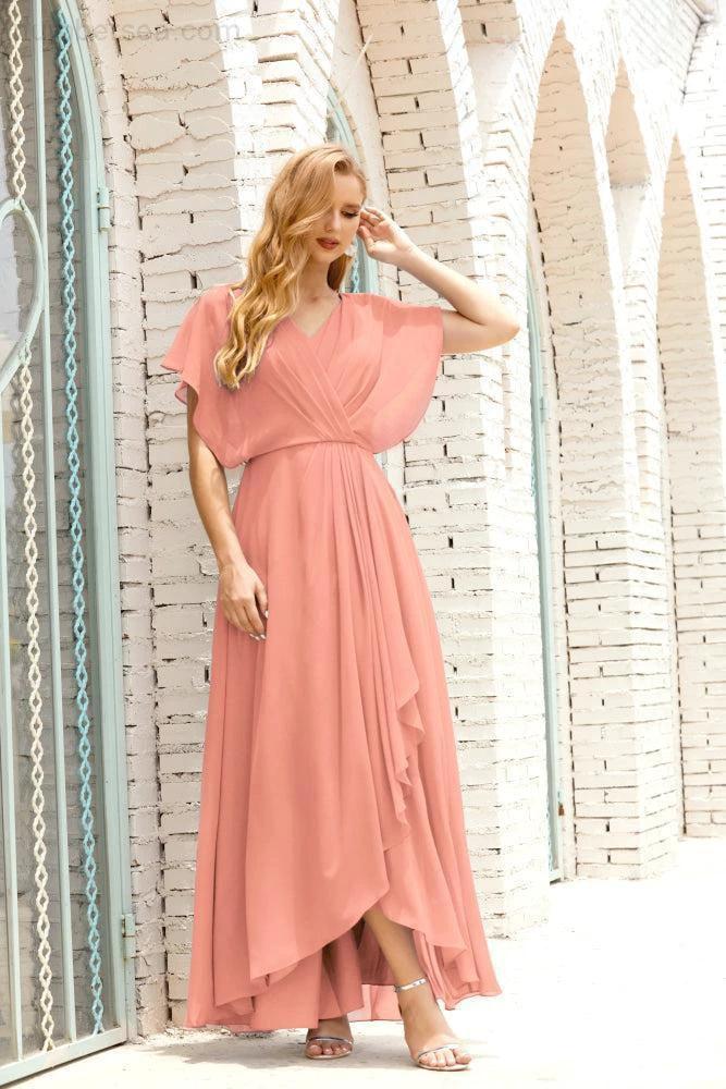 Numbersea Mother of The Bride Dresses Plus Size V-Neck Floor Length Formal Prom Dress for Wedding Guest 28020 - Image 23
