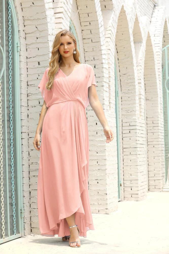 Numbersea Mother of The Bride Dresses Plus Size V-Neck Floor Length Formal Prom Dress for Wedding Guest 28020 - Image 33